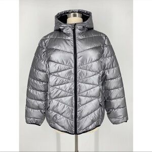 Spyder Hooded Water Resistant Puffer Jacket